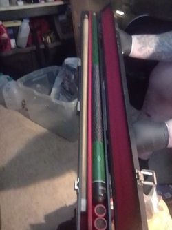 Harvard Pool Stick And Hard Case