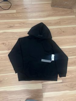Fear of God Essentials Black Hoodie extra small