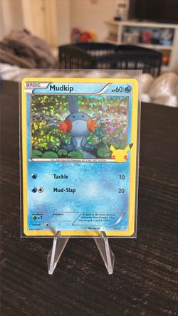 Pokemon McDonalds 25th anniversary Mudkip Holo Pokemon Card 19/25 Celebrations