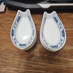 Dipping Bowls/Spoon Holders Set Of 12 Taiwan Mint 