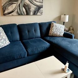 Navy Sectional Couch