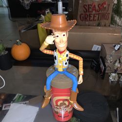 Disneyland Resort Pixar Toy Story 2 Woody Tumber Cup With Straw