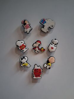 Snoopy Croc Charms