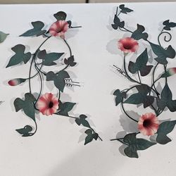 Floral Wall Plaques