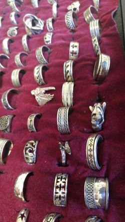 Silver rings