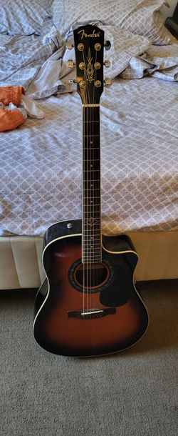 Fender t bucket acoustic electric guitar