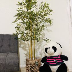 62 Inch Faux Bamboo Plant 