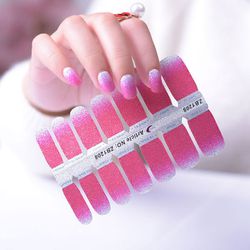 Pretty Pink Glow!FFBoutique Nail Polish Strip!Free Sample/Entries!