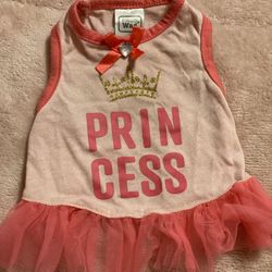 Pink Princess Pet Dress