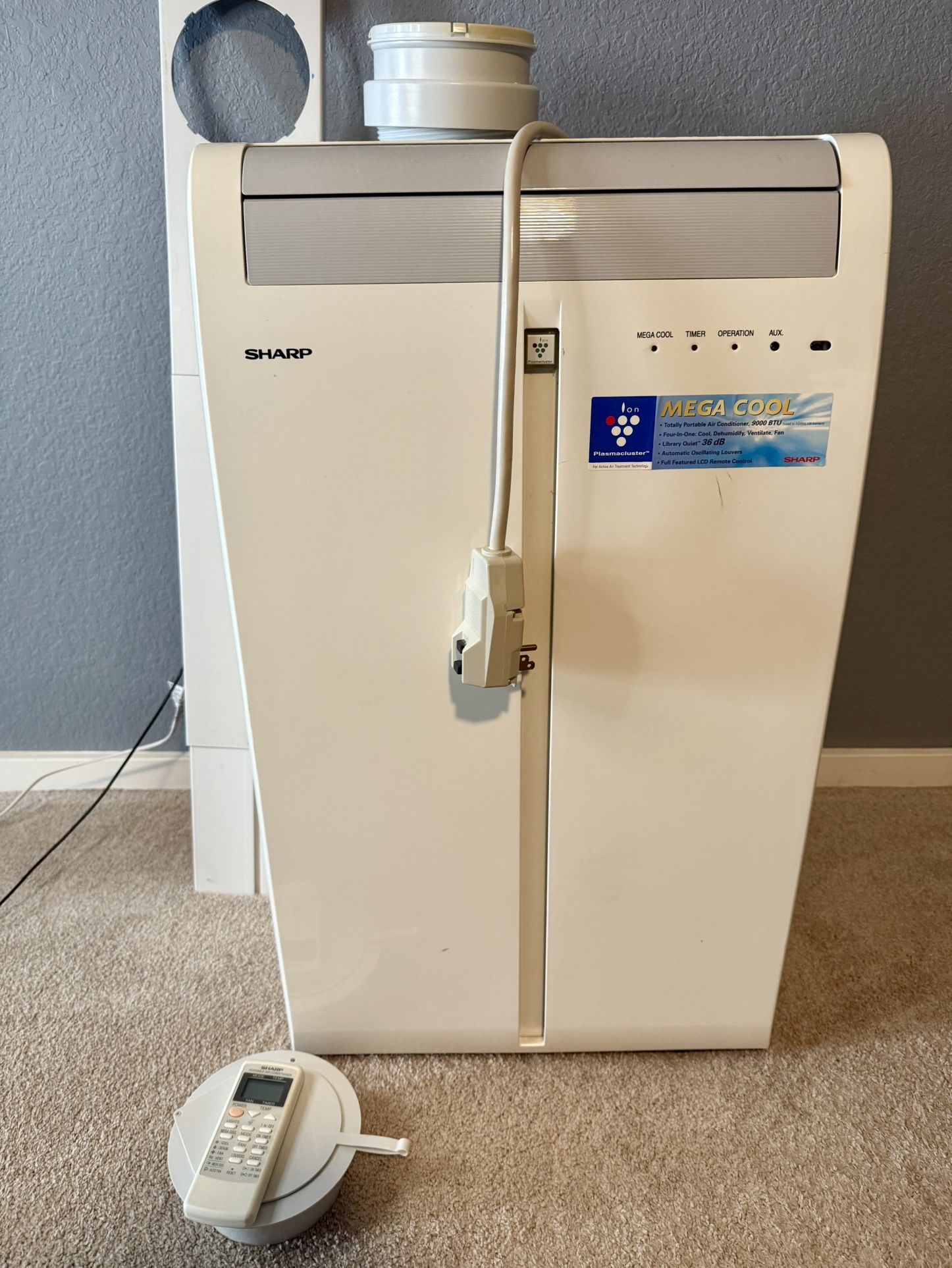 Sharp Air Conditioner; 9000 BTU