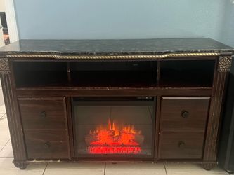 Electric Fireplace TV Stand