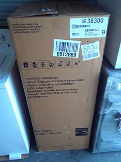New water softener