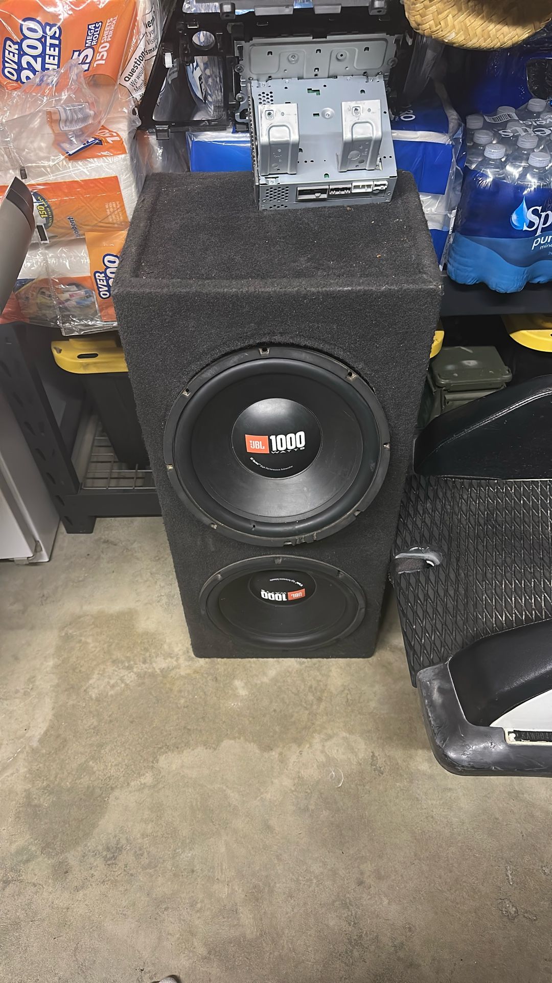 12” Subwoofer box With Free Subs