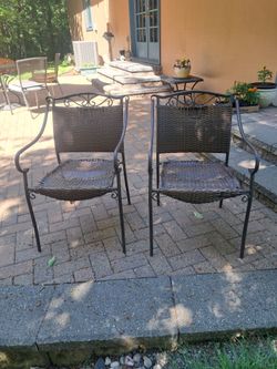 Patio chairs