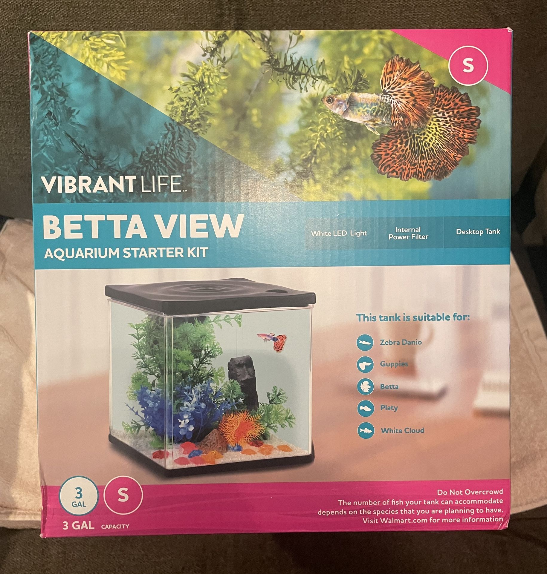 3 Gallon Aquarium 