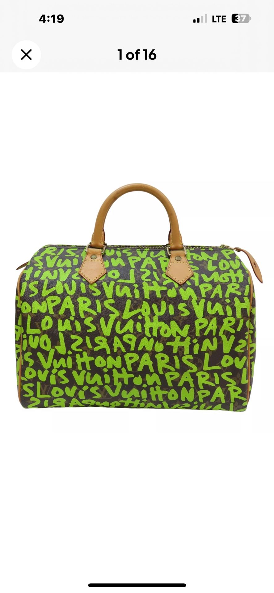 Louis Vuitton Graffiti Bag Speedy