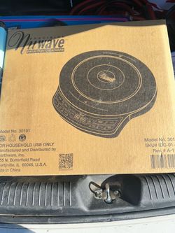 NuWave Model No. 30101 cooktop