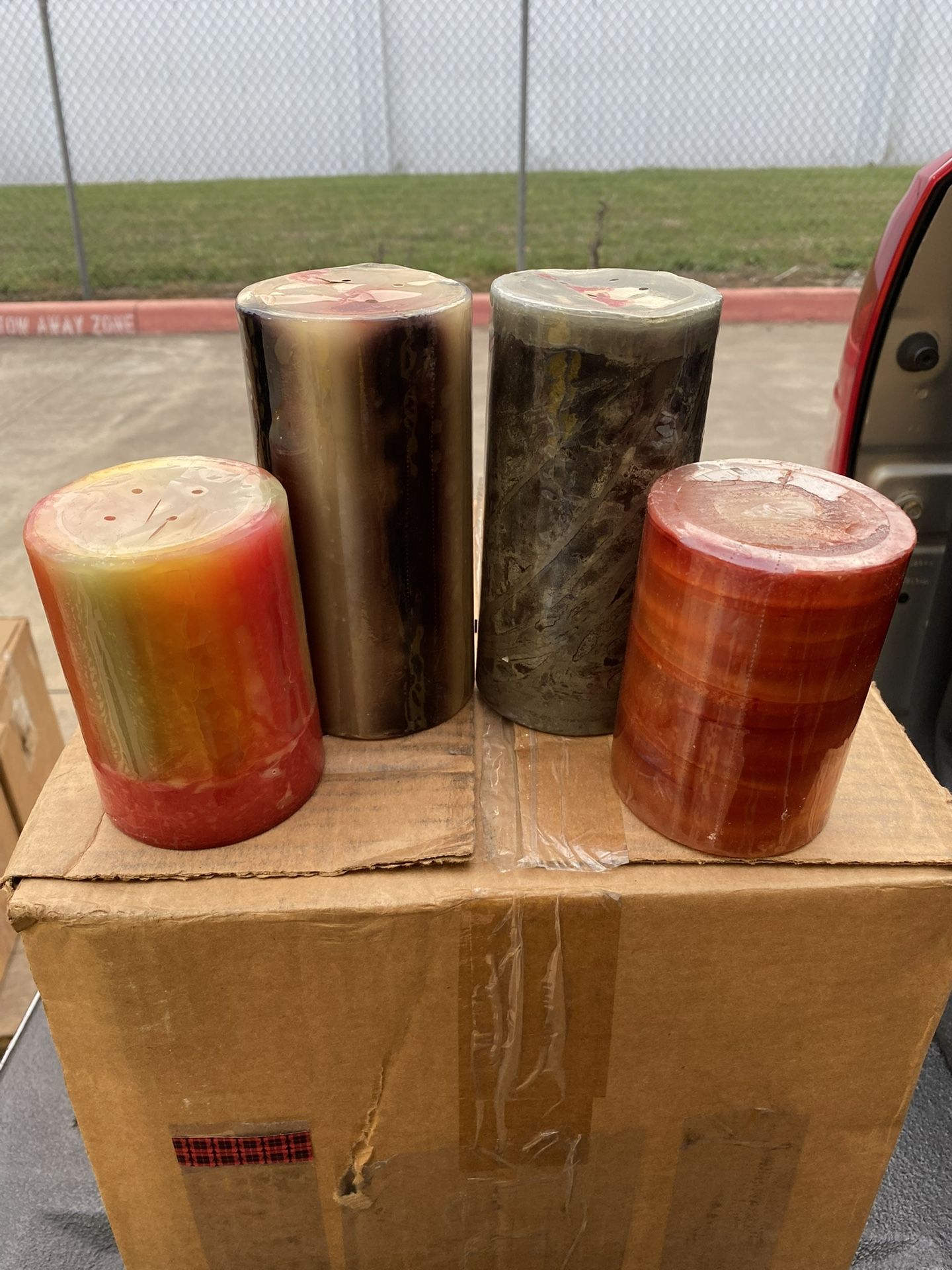 READ!!! Scented Candles - Old Stock. Selling for Decorations. Variety of mostly Pillars - some in Glass. Will Sell ALL for $499 Firm.