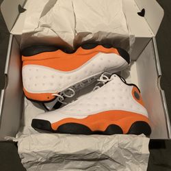 JORDAN 13 STARFISH. BRAND NEW UNWORN WITH BOX.  SIZE 7.5