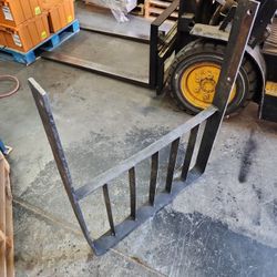Forklift backrest