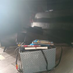 Tv And DVD Players With Alot Of Movies 