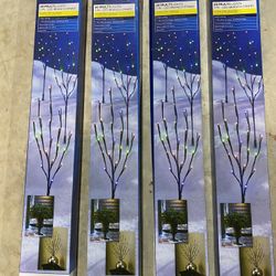 Philips 3pack of 30 Inch LED Branch Stakes - 60 Multi Lights