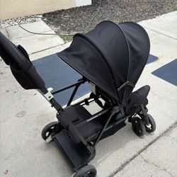 Joovy Double Stroller with Sit Or Stand For Toddler