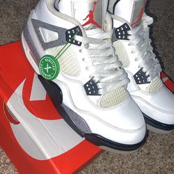 Jordan 4s “white Cement”