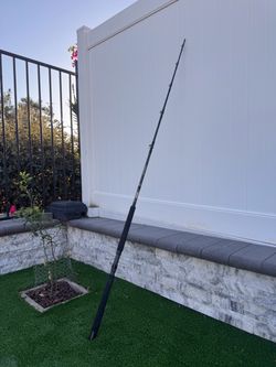 Seeker Black Steel Fishing rod