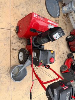 Troy built Snowblower
