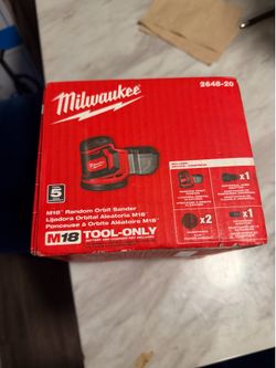 Milwaukee palm sander