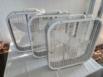 White Fans – Set of 3.     $40 for 3