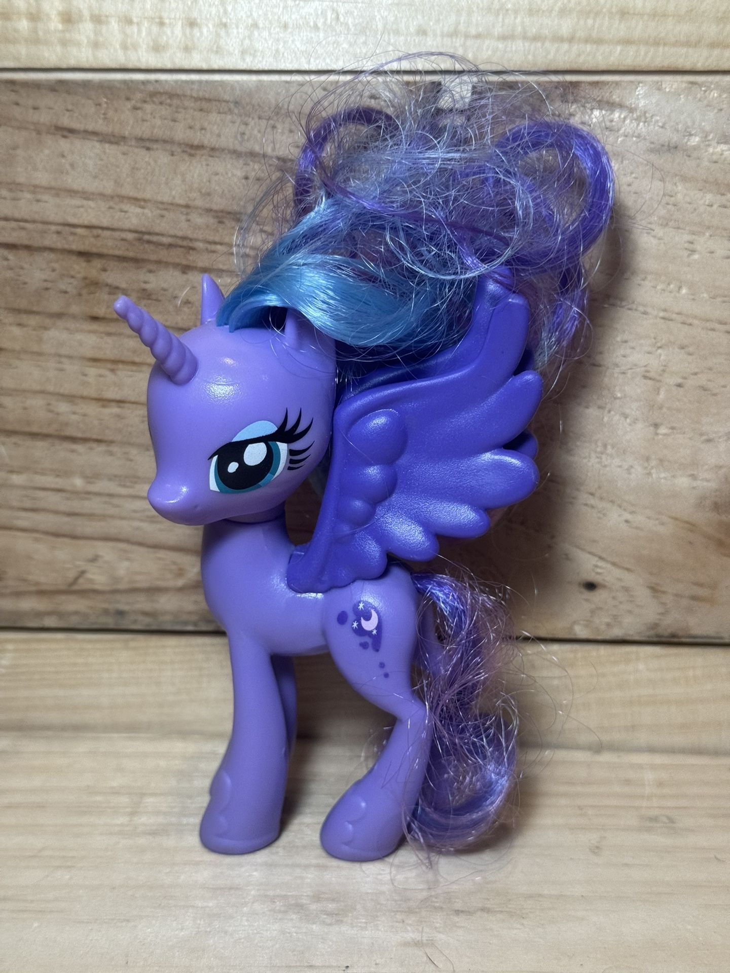 My Little Pony Princess Luna Nightmare Moon 4" Brushable Figure G4 G4.5 MLP FIM