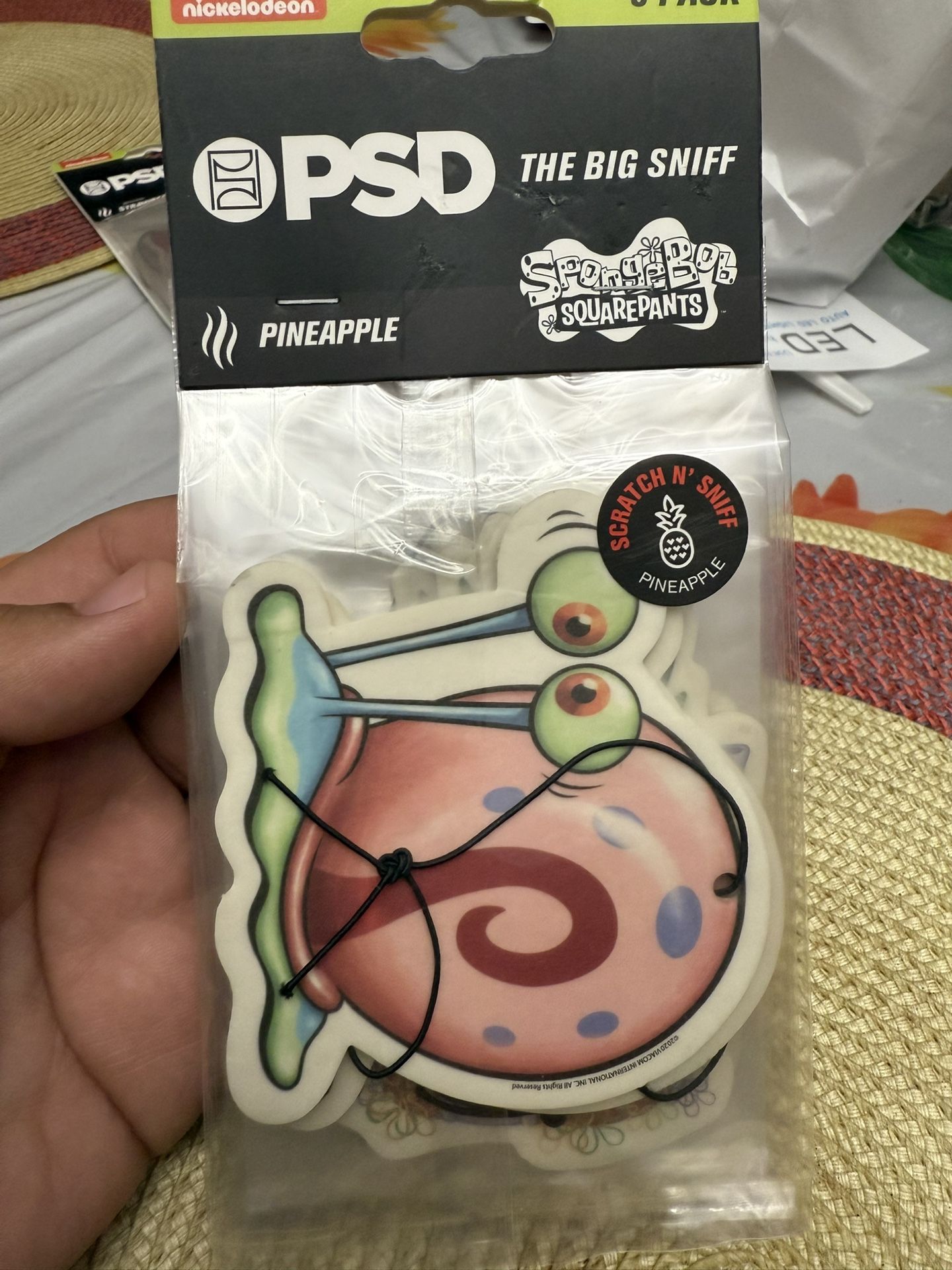 PSD Collectors Air Freshener / SpongeBob