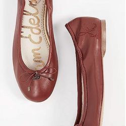 Sam Edelman Felicia Ballet Flat size 6 spiced mahogany 