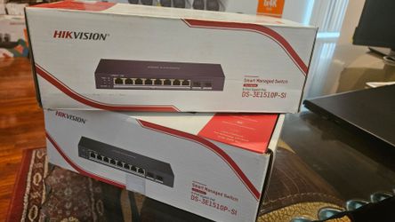 HIKVISION 8 PORTS POE SWITCH