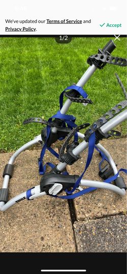 Thule rear trunk mount bike carrier