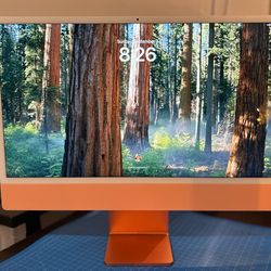 iMac 24” Orange 1tb SSD 16gb Ram M1