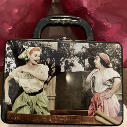 Love Lucy Vitameatavegamin Grape Stomping Tin Tote Lunch Box