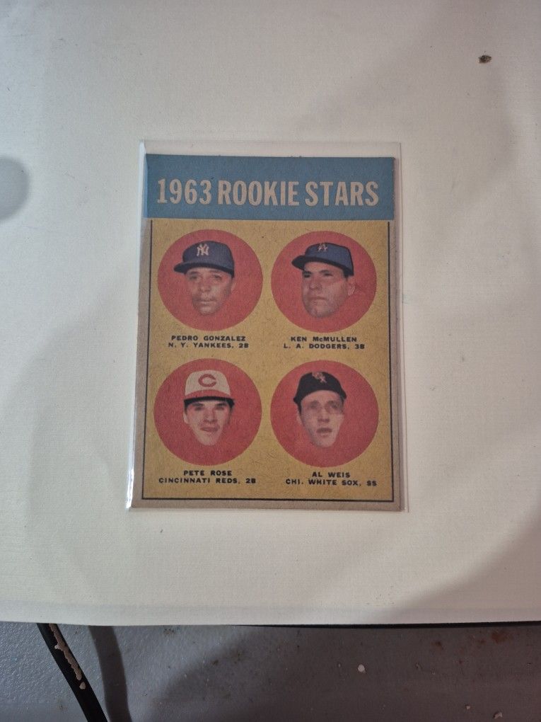 Pete Rose 1963 Rookie Stars