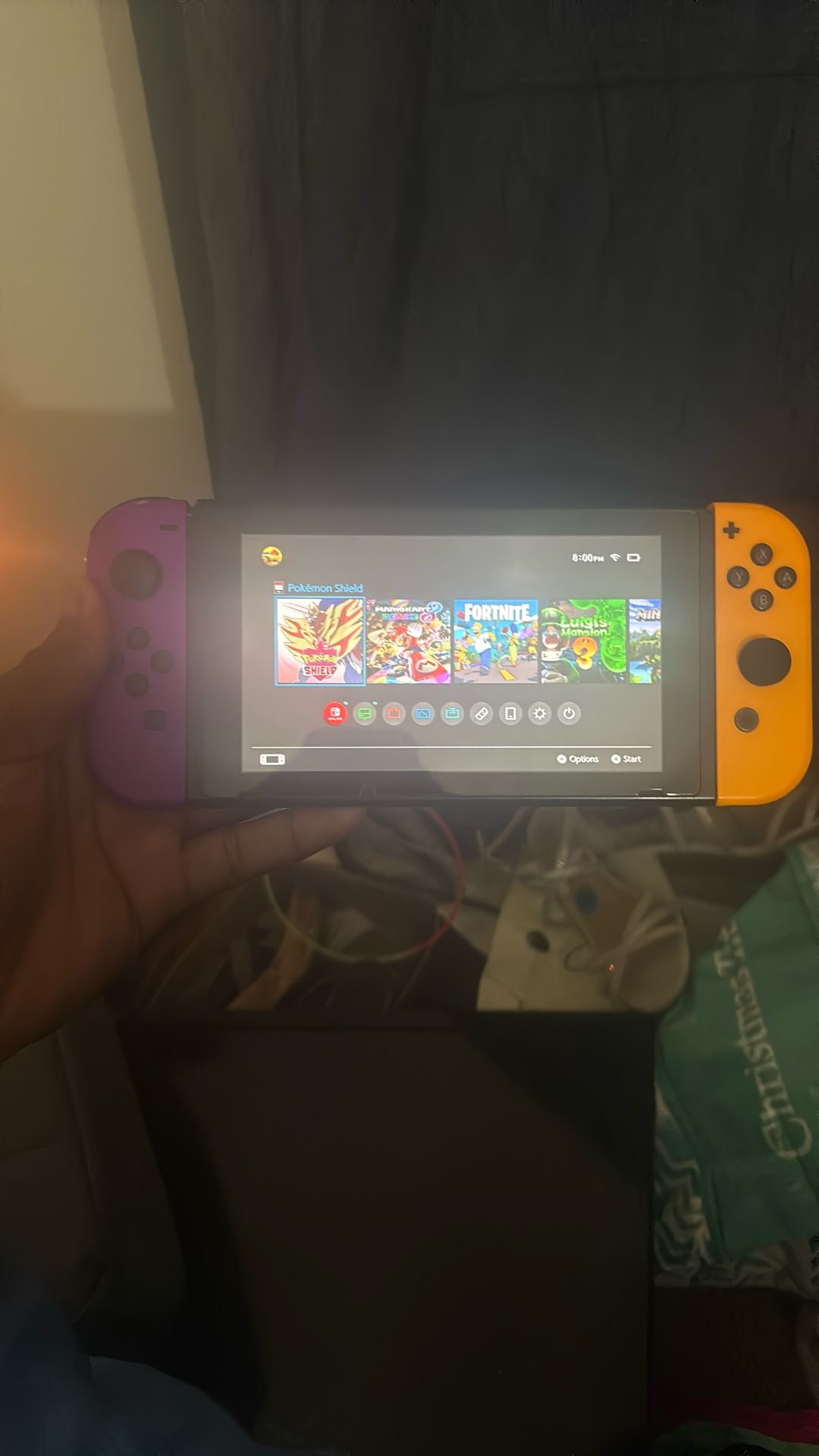 Purple And Orange Nintendo Switch Comes With Three Games