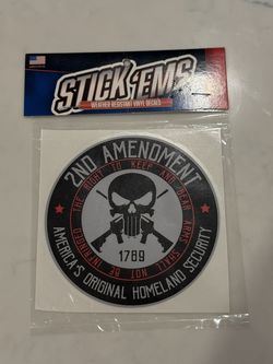 2nd Amendment Sticker - NEW