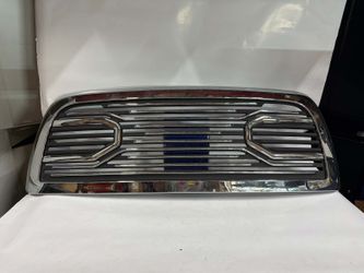 OPEN BOX AS IS 09-17 DODGE RAM 1500 CHROME GRILLE BADGE-LESS
