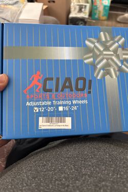 Training Wheels bicycle