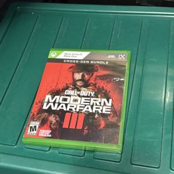 UNTESTED Xbox Series X Call Of Duty Modern Warfare III game. AS IS.