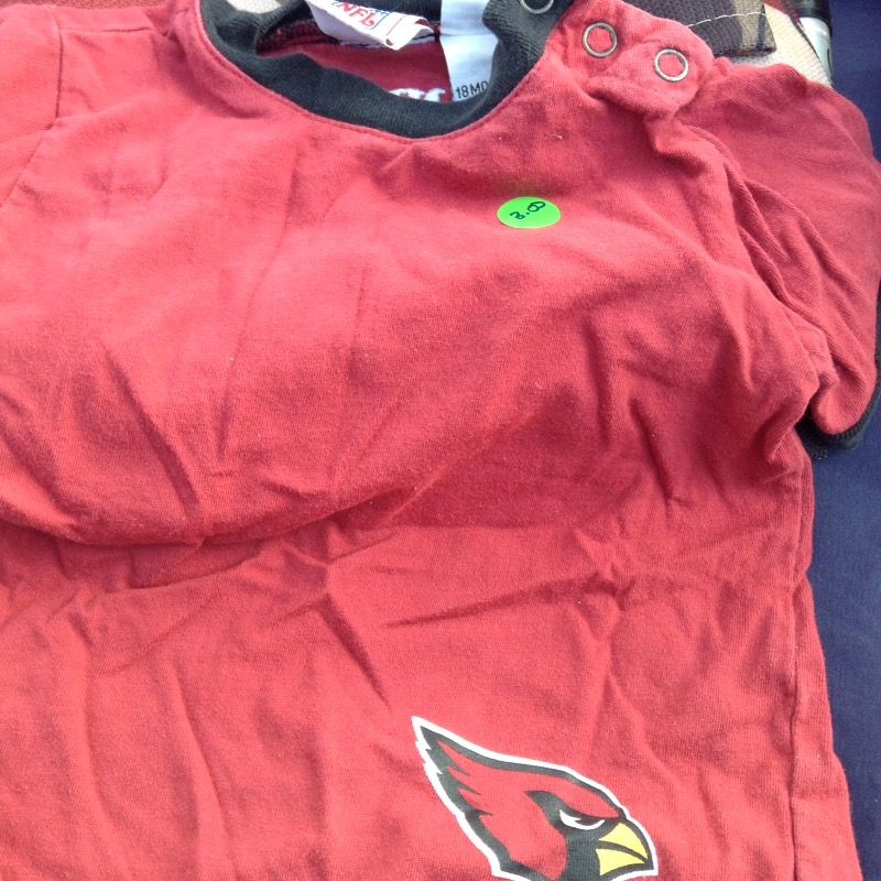 Cardinals 18 month onesie