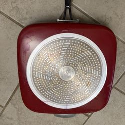 Red copper 12 Inch Pan