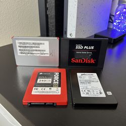 2.5” SSD Lot (240GB-256GB)