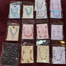 Handmade crystal bracelets small and large