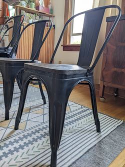 Metal Café Chairs